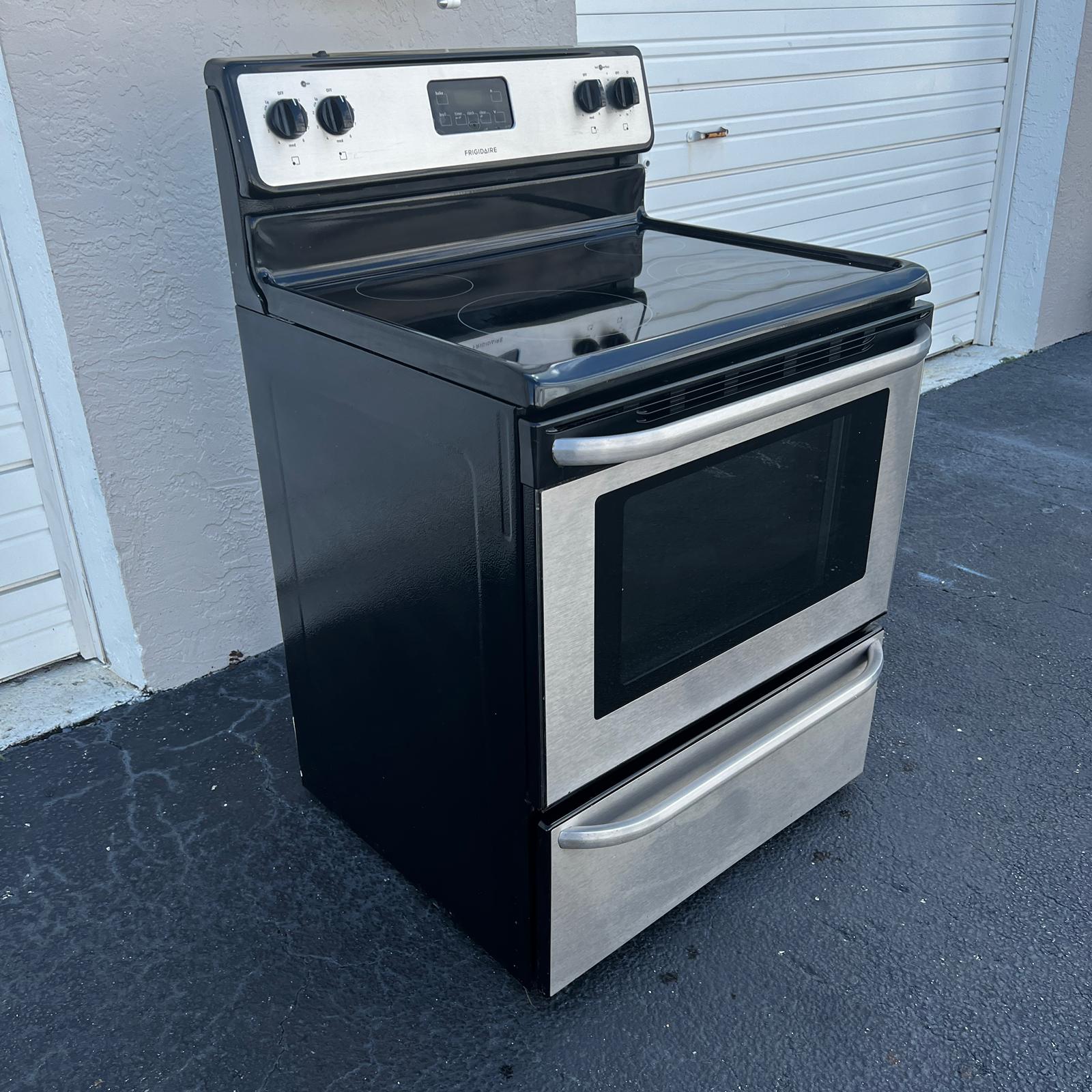 Frigidaire Stainless Steel Electric Stove Frigidaire Stainless Steel Electric Stove